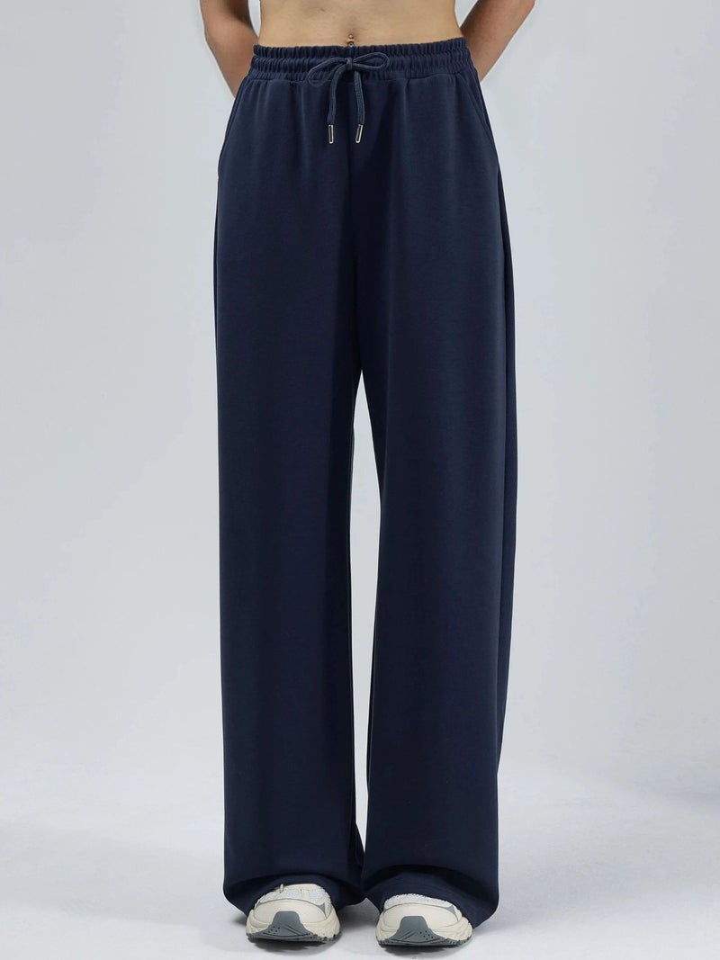 BUSEM Mid Waist Wide Leg Modal Pants - Image 1